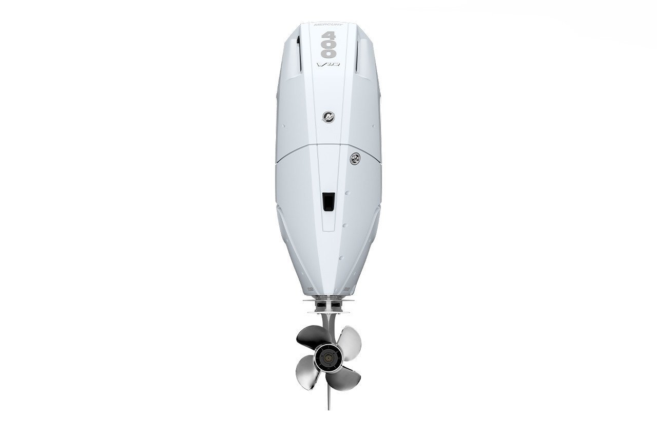 mercury 400hp verado white v10 outboard | 400cxxxl